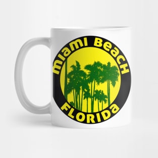 Miami Beach Florida Keys Beach Ocean Travel Mug